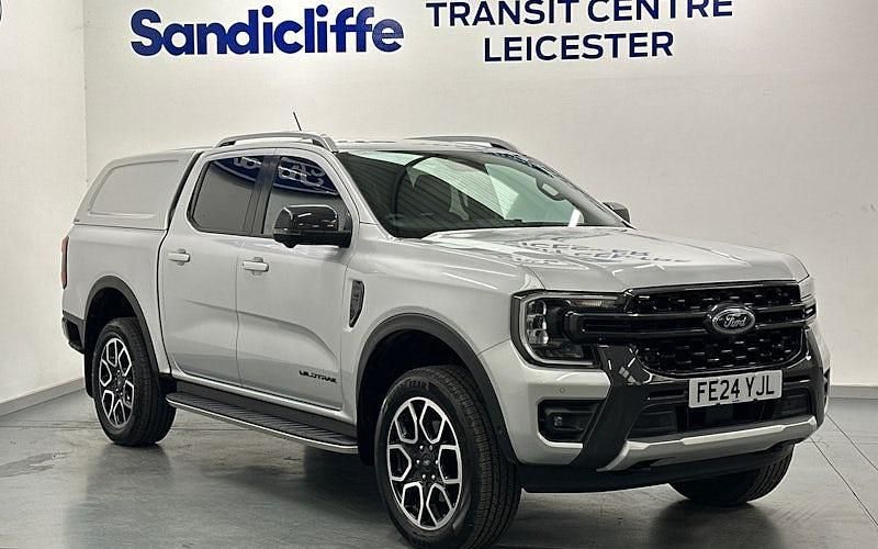 Silver Used 2024 Ford Ranger Wildtrack Pickup | £36,800 - Image 1/4