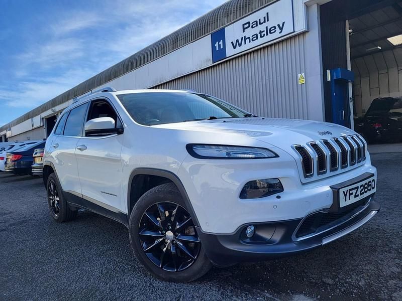 Used Jeep Cherokee Limited 200 HP (147 kW) 2015 White SUV
