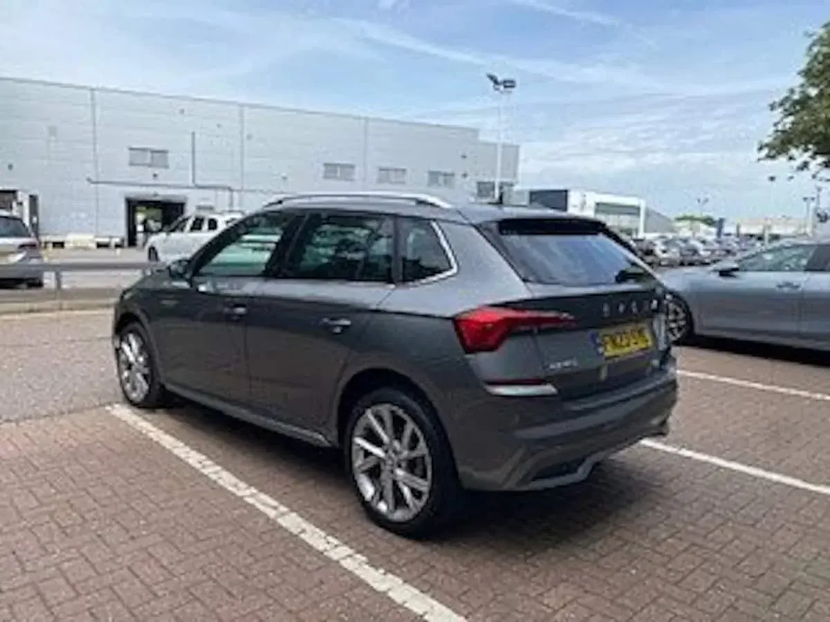 Used Skoda Kamiq SE L Executive 110 HP (80 kW) 2023 Graphite grey metallic SUV
