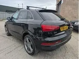 Used Audi Q3 S-line plus 184 HP (135 kW) 2015 Black SUV