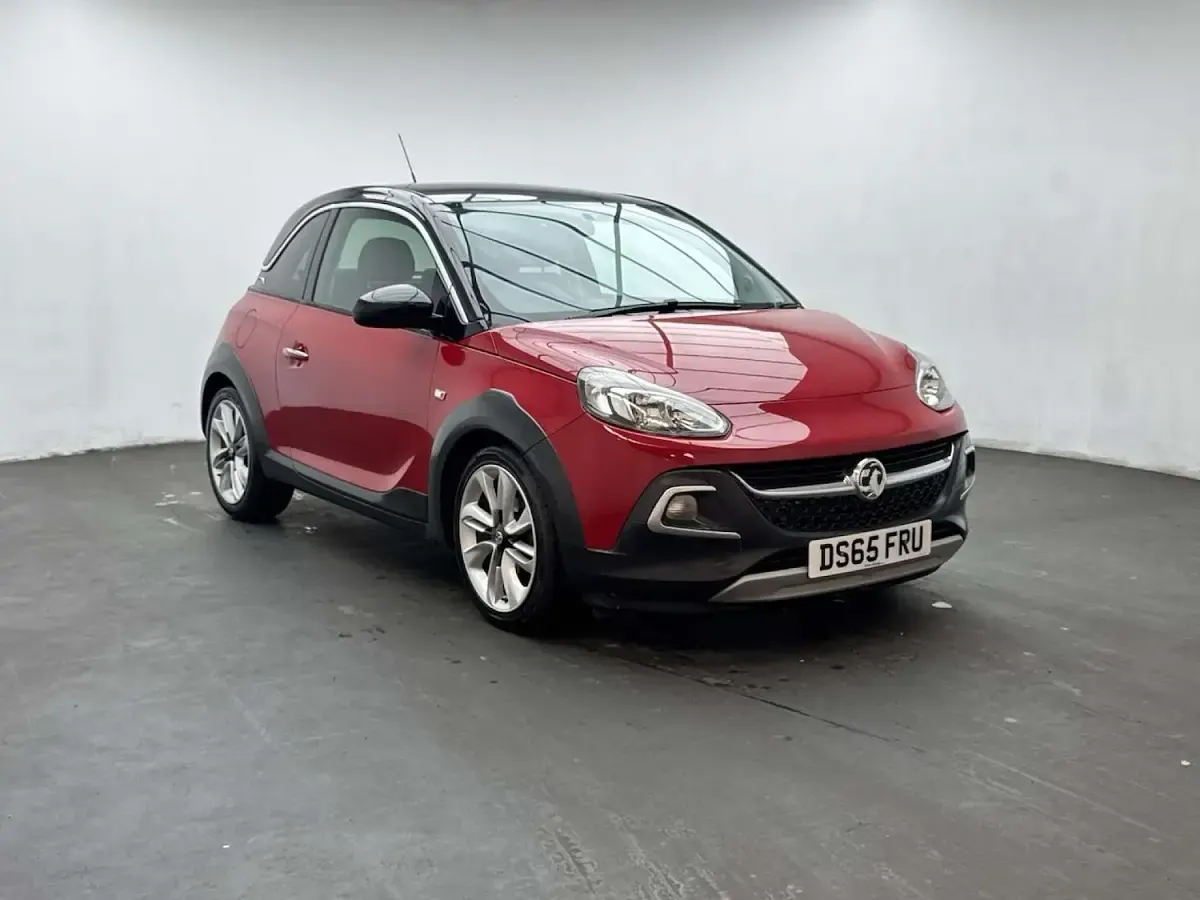 Used Vauxhall Adam Rocks 2015 Red Hatchback