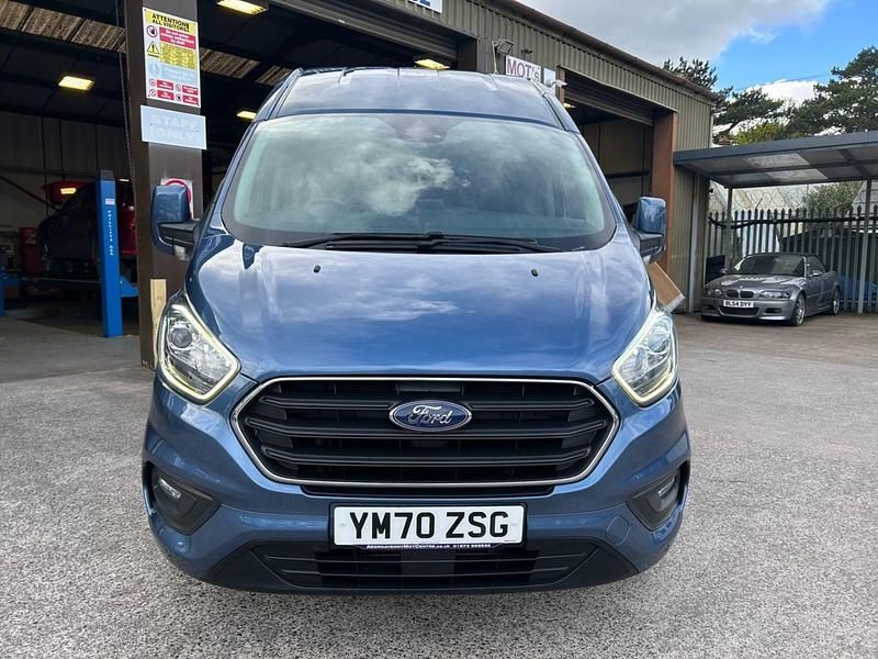 Used Ford Transit Custom Limited 130 HP (95 kW) 2021 Blue Van