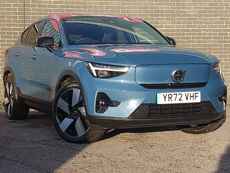 Blue Used 2022 Volvo C40 Ultimate SUV | £25,498 (Fair price) - Image 1/4