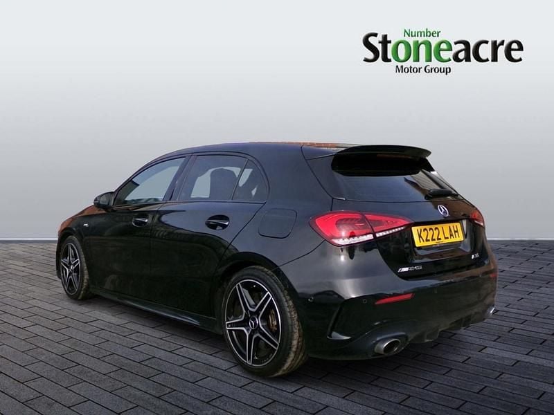 Used Mercedes A35 AMG Premium 301 HP (221 kW) 2019 Black Hatchback
