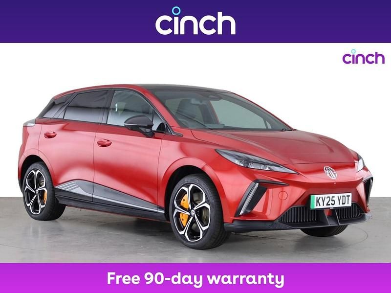 Red Used 2025 MG MG4 EV Hatchback | £22,099 - Image 1/3