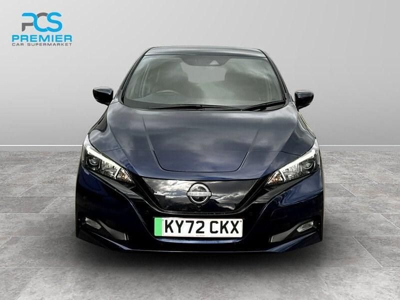 Used Nissan Leaf N-Connecta 110 kW (150 HP) 2022 Blue Hatchback
