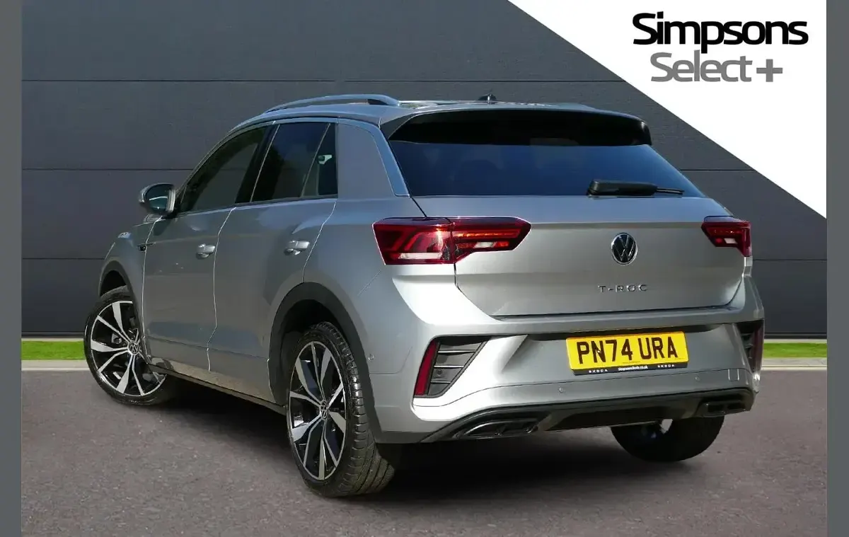 Used VW T-Roc R-line 150 HP (110 kW) 2024 Silver SUV