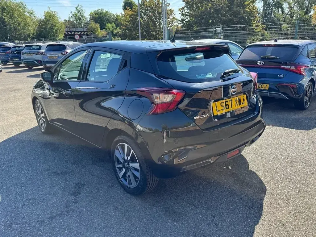 Used Nissan Micra Acenta 90 HP (66 kW) 2017 Black Hatchback