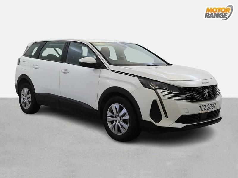 White Used 2021 Peugeot 5008 Active Premium MPV | £18,495 (Fair price) - Image 1/4