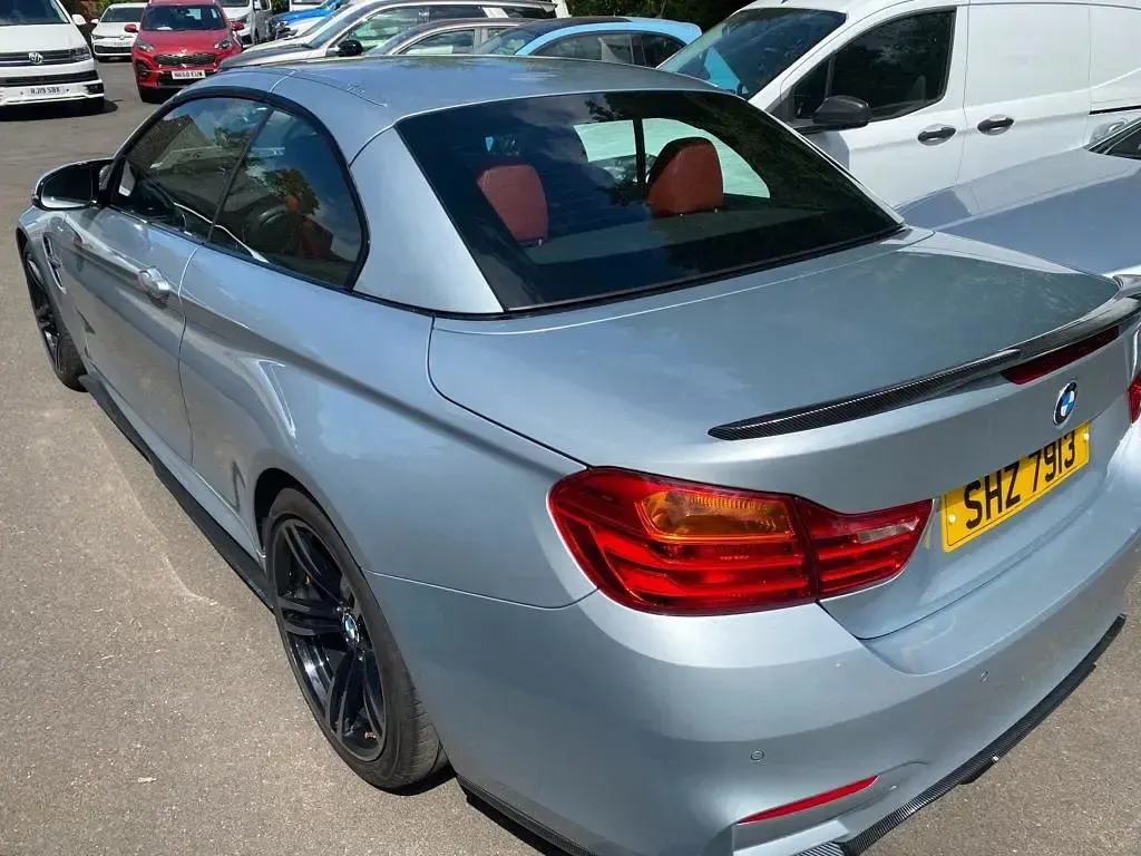 Used BMW M4 Cabriolet Comfort Edition 431 HP (317 kW) 2014 Blue Cabriolet
