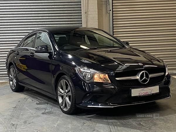 Black Used 2018 Mercedes CLA200 Sedan | £10,990 (Fair price) - Image 1/4
