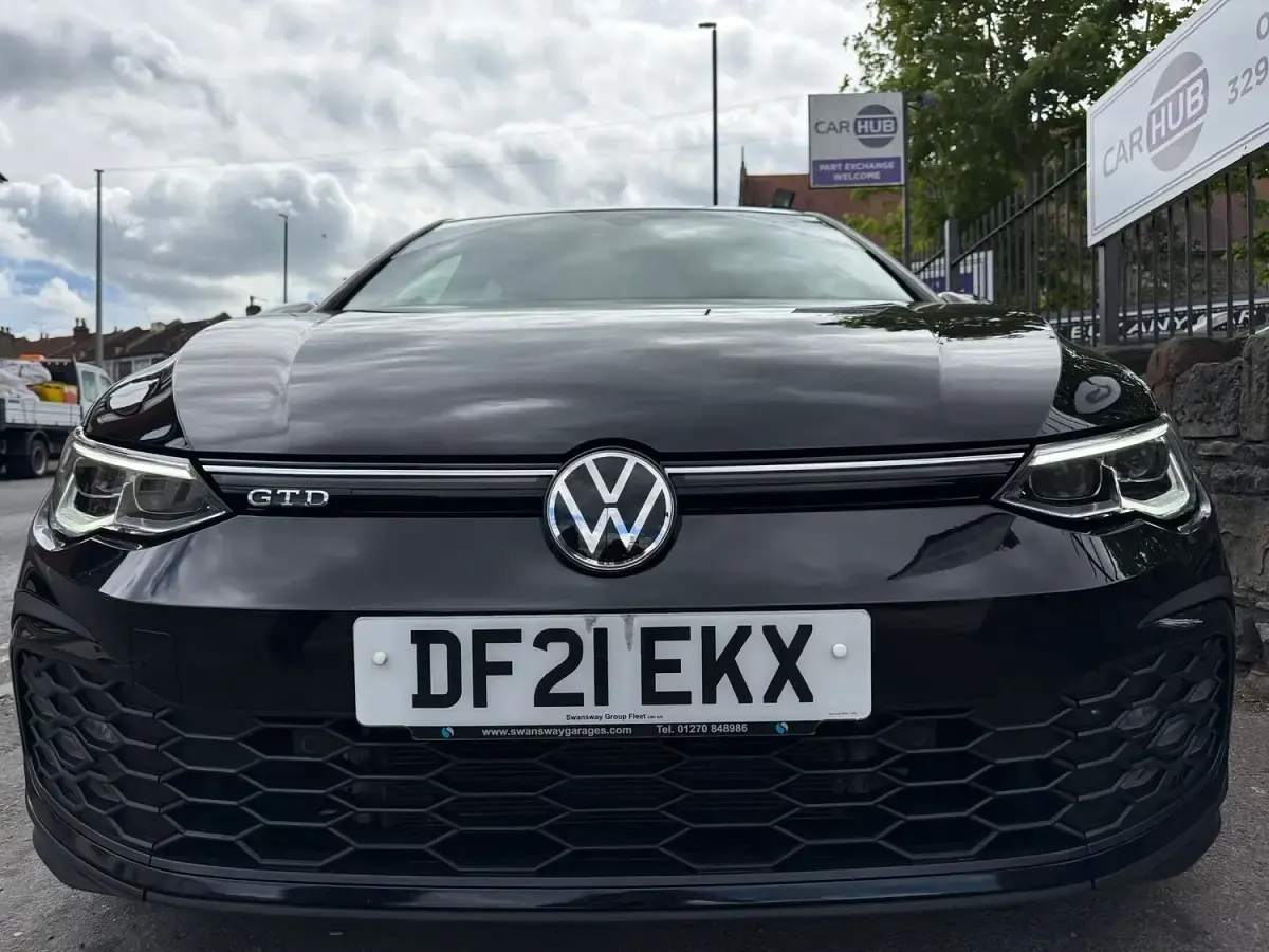 Used VW Golf VII GTD 200 HP (147 kW) 2021 Black Hatchback