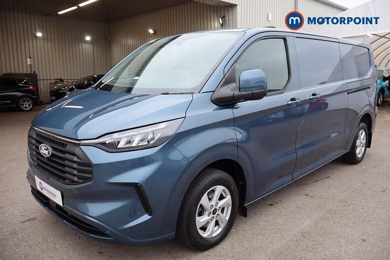 Blue Used 2024 Ford Transit Custom Limited Van | £21,899 (Good price) - Image 1/4