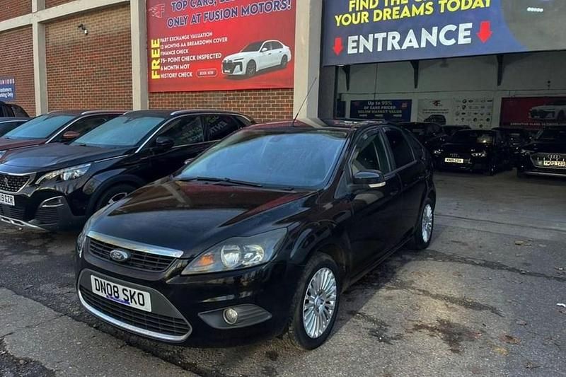 Used Ford Focus Titanium 123 HP (90 kW) 2008 Black Hatchback