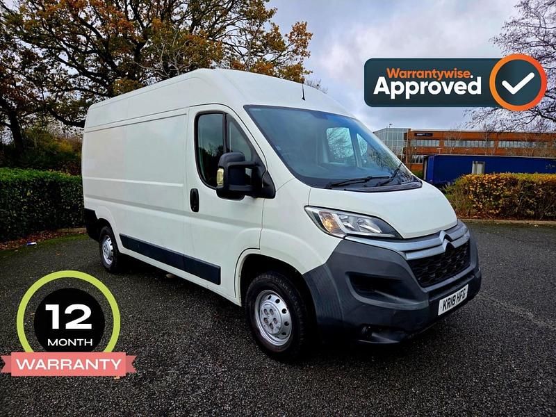 White Used 2018 Citroën Relay Van | £9,595 (Super price) - Image 1/4