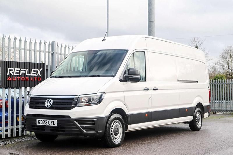 White Used 2023 VW Crafter Trendline Van | £27,582 (A bit pricey) - Image 1/4