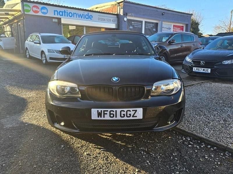 Used BMW 118 Cabriolet Sport Line 143 HP (105 kW) 2011 Black Cabriolet