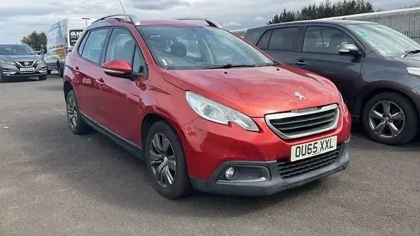 Usado Peugeot 2008 Active 2015 Vermelho SUV