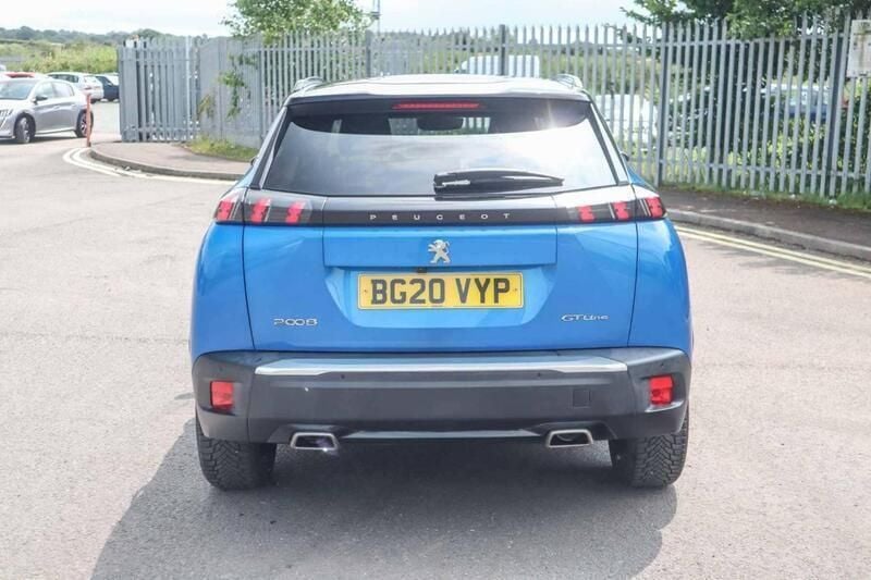Blue Used 2020 Peugeot 2008 GT-line SUV | £12,552 (Fair price) - Image 1/4