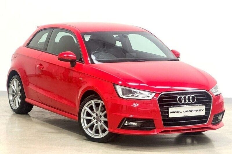 Red Used 2015 Audi A1 S-Line Hatchback | £5,350 (Fair price) - Image 1/4