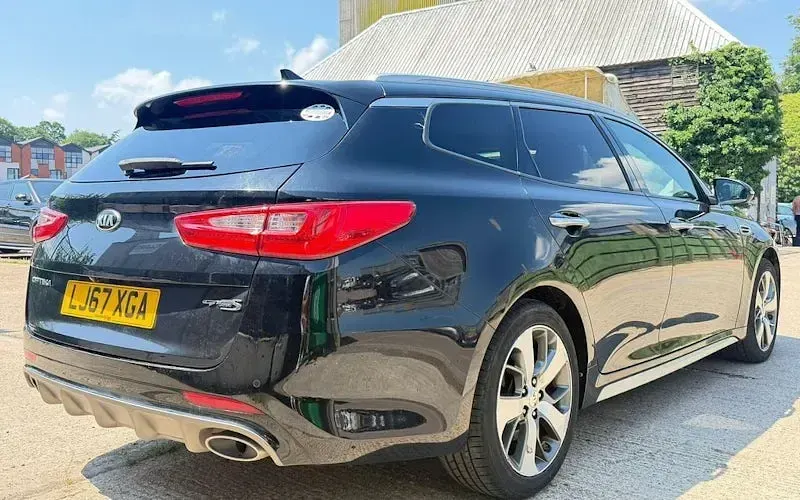Used Kia Optima GT-Line S 141 HP (103 kW) 2017 Black Estate