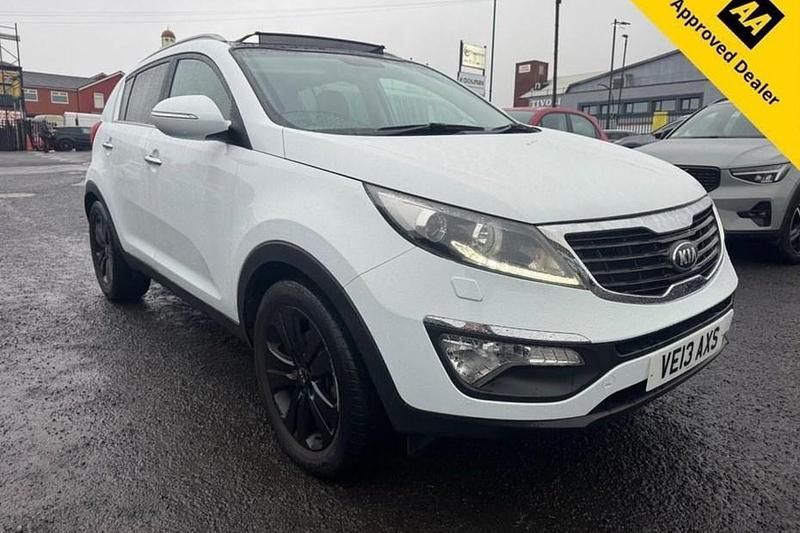 Used Kia Sportage 114 HP (83 kW) 2013 White SUV