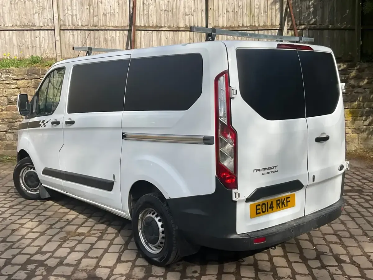Używany Ford Transit Custom 100 KM (73 kW) 2014 Biały Van