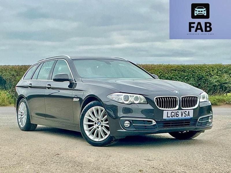 Brown Used 2016 BMW 520 Luxury Line Estate | £9,990 (Fair price) - Image 1/3