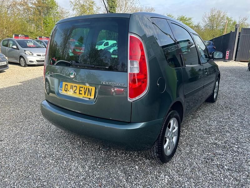 Used Skoda Roomster SE 86 HP (63 kW) 2012 Green MPV