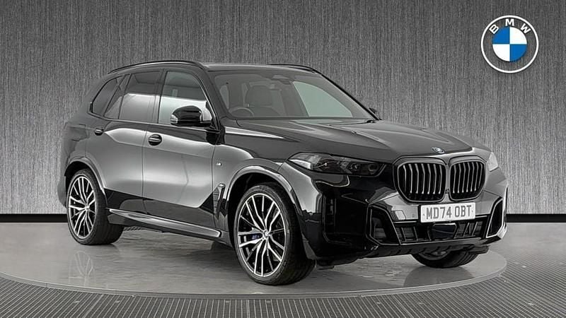 Black Used 2024 BMW X5 M Sport SUV | £70,799 - Image 1/4