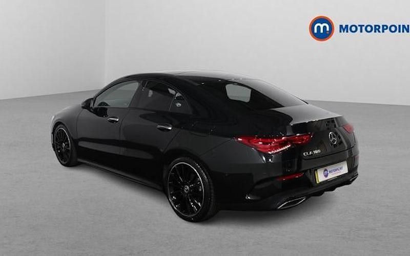 Used Mercedes CLA180 AMG Line Premium Plus 136 HP (100 kW) 2022 Black Sedan