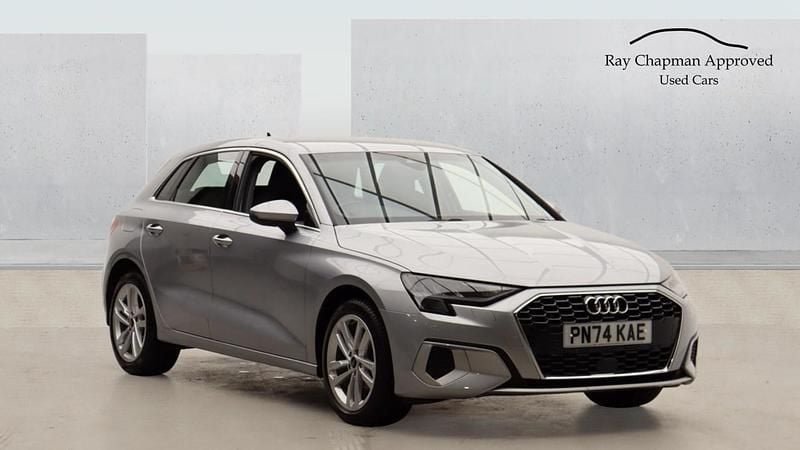 Silver Used 2024 Audi A3 Sport Hatchback | £21,695 (Good price) - Image 1/4