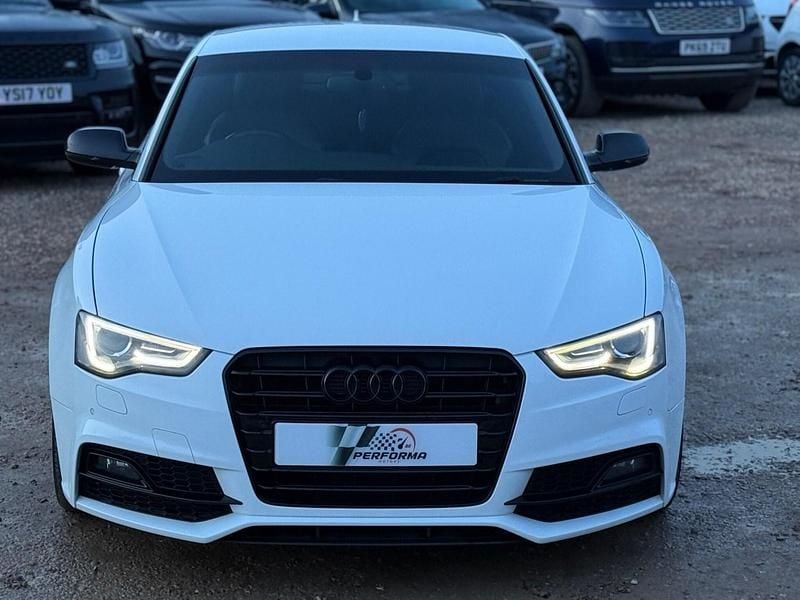 Used Audi A5 Black Edition 190 HP (139 kW) 2016 White Coupe