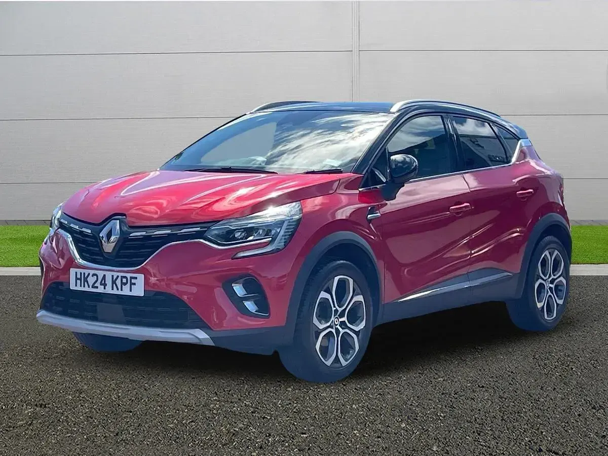 Used Renault Captur Techno 91 HP (66 kW) 2024 Red/black SUV