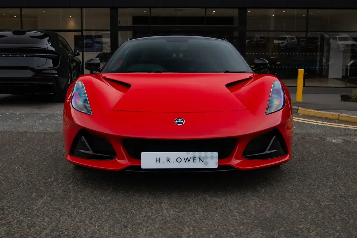 New Lotus Emira 366 HP (269 kW) 2026 Red Coupe