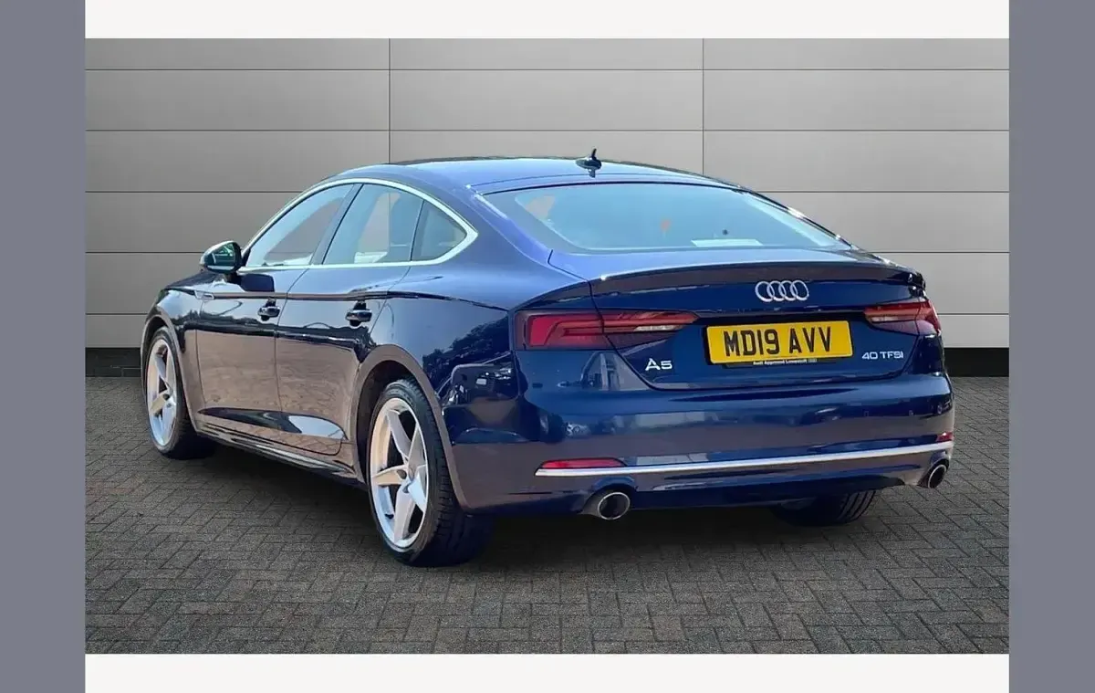 Used Audi A5 Sport 187 HP (137 kW) 2019 Blue Coupe