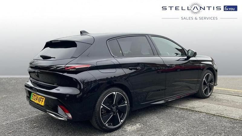 Used Peugeot e-308 GT 113 kW (154 HP) 2024 Black Hatchback