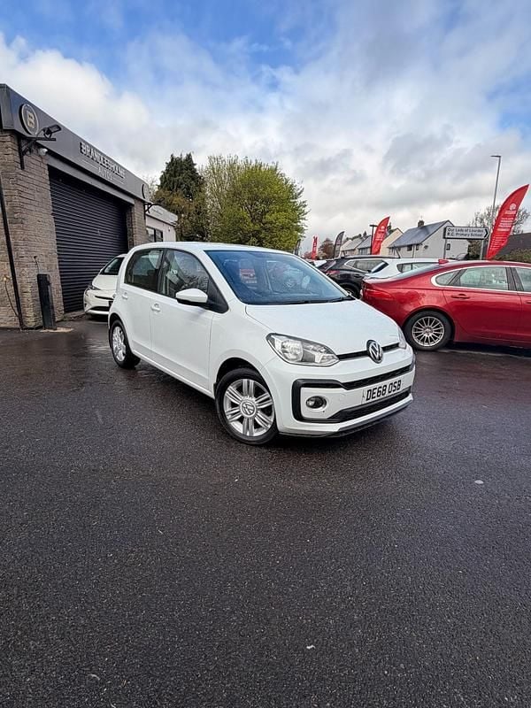 Used VW up! high up! 90 HP (66 kW) 2018 White Hatchback