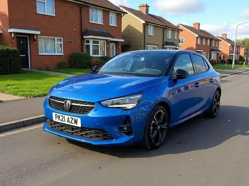 Used Vauxhall Corsa Ultimate 130 HP (95 kW) 2021 Blue Hatchback