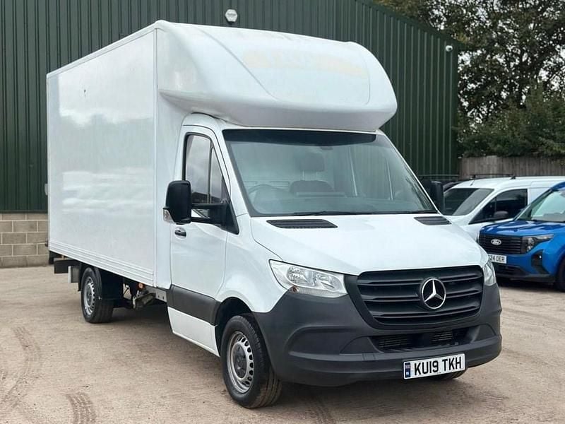Begagnad Mercedes Sprinter 2019 Vit Van