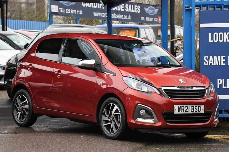 Used Peugeot 108 Collection 2021 Red Hatchback