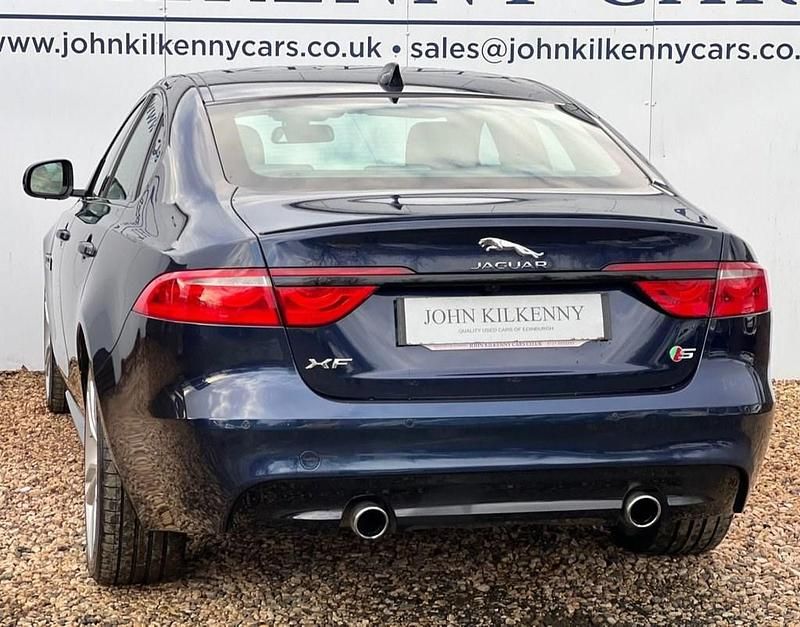 Used Jaguar XF S 300 HP (220 kW) 2016 Blue Sedan