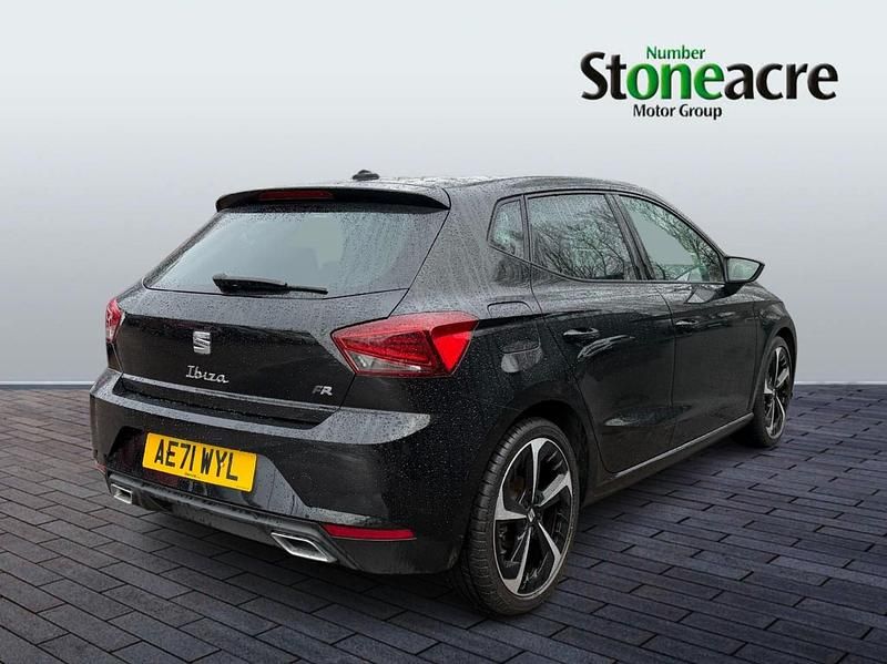 Used Seat Ibiza FR Sport 110 HP (80 kW) 2021 Black Hatchback