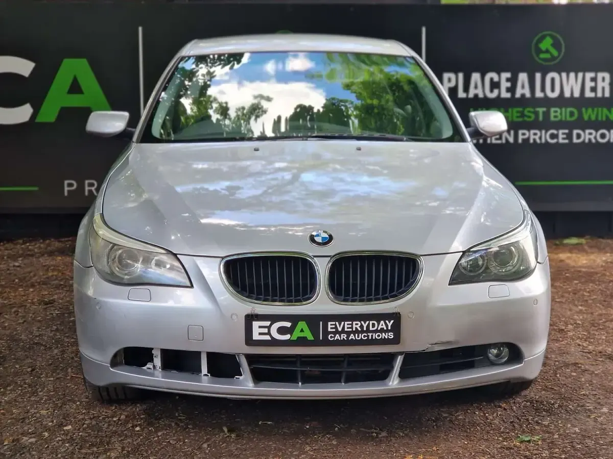 Used BMW 525 Comfort Edition 218 HP (160 kW) 2008 Silver Sedan