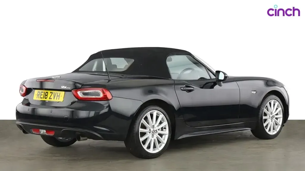 Used Fiat 124 Spider Lusso 2018 Black Cabriolet