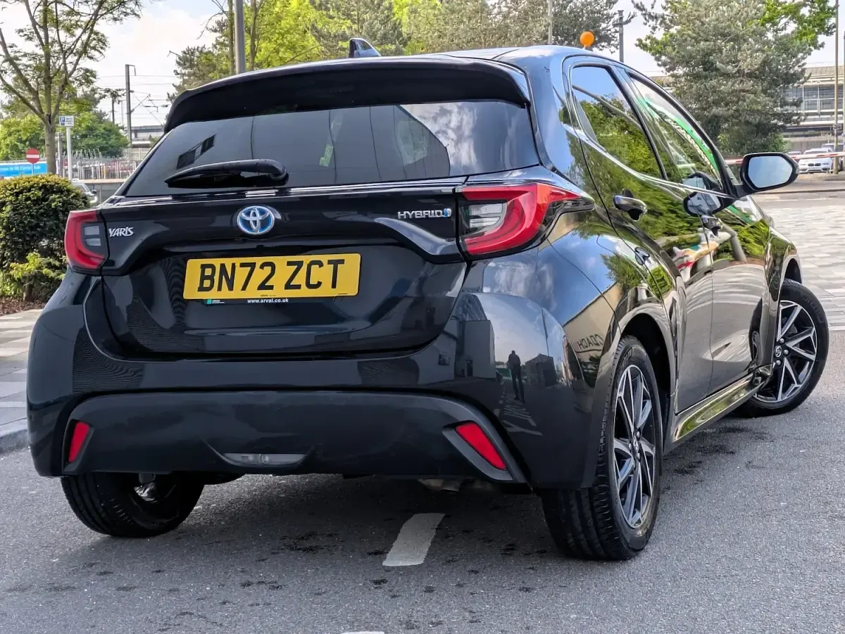 Used Toyota Yaris Design 2022 Black Hatchback