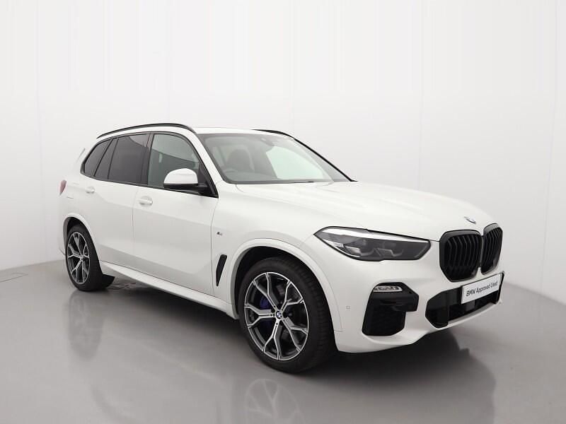 Used BMW X5 M Sport 261 HP (191 kW) 2020 White SUV
