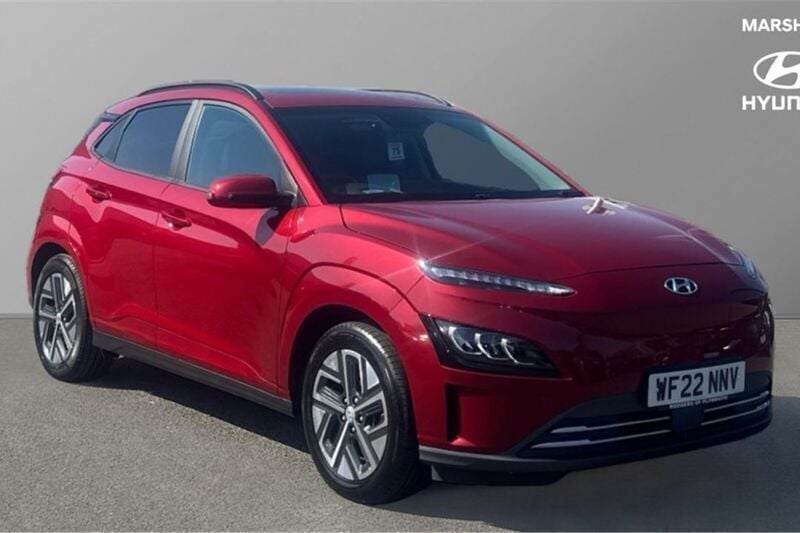 Red Used 2022 Hyundai Kona Ultimate SUV | £16,742 (Fair price) - Image 1/4