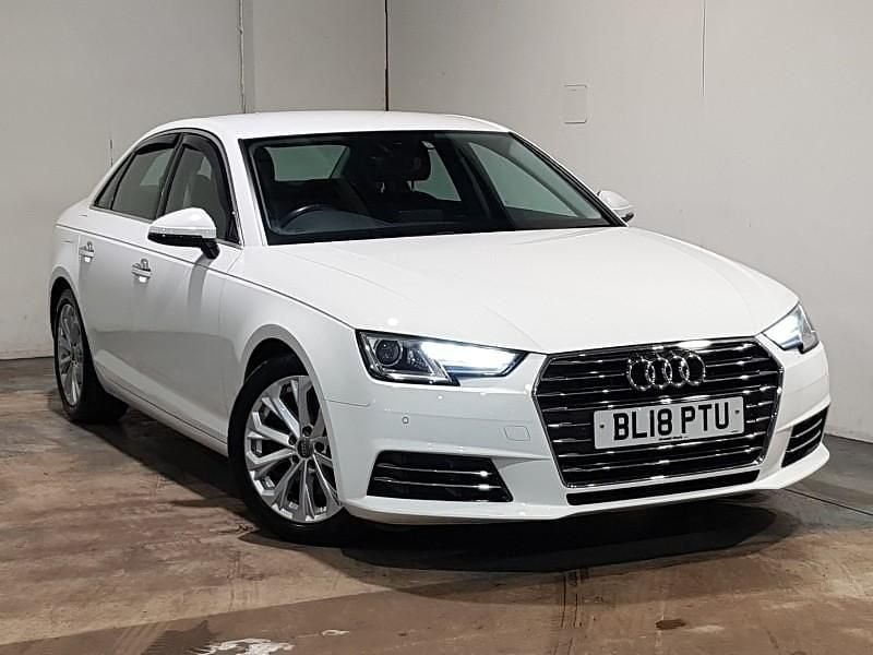 White Used 2018 Audi A4 Sedan | £11,998 (Super price) - Image 1/4