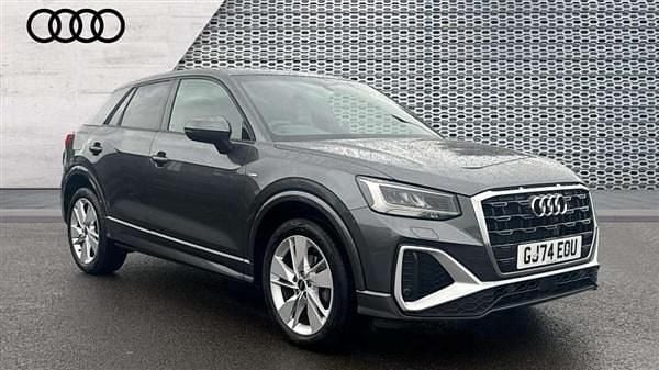 Grey Used 2024 Audi Q2 S-Line SUV | £25,529 (Fair price) - Image 1/4
